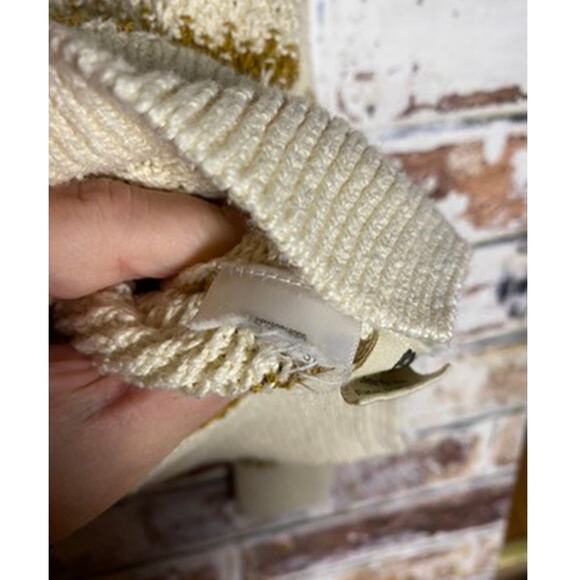 Madewell Canby Button Mockneck Sweater in Stripe - Picture 9 of 11